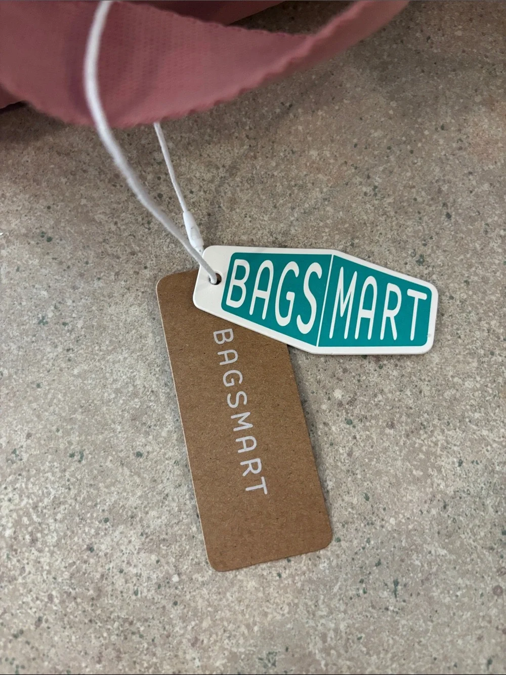 Bagsmart Pink Tote/Laptop Bag